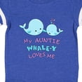 thumbnail image 4 of Inktastic My Auntie Whale-y Loves Me Boys or Girls Baby Bodysuit, 4 of 5