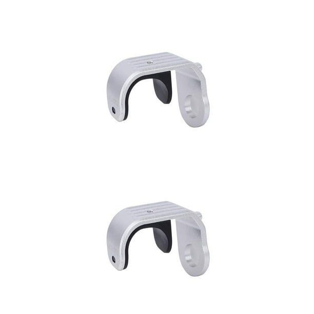 Eigraketly Aleación de aluminio resistente al desgaste E-Hook Horquilla delantera ligera Hebilla en E Gancho de eje delantero firme E-type Pothook CNC Astilla 2piezas Eigraketly CBP388295