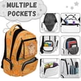 thumbnail image 7 of Bulopur Orange Citrus Capybara Kids Backpack for Girls, Cute Fruit Print School Bag Lightweight/Breathable/Durable/Waterproof Multi-Pocket Book Bag for Kids, 7 of 7