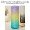 thumbnail image 6 of 1000ml Three Color Gradient Sports Water Cup, Sports and Fitness Hydration, Suitable for Daily Exercise and Fitness Use(Pink), 6 of 6