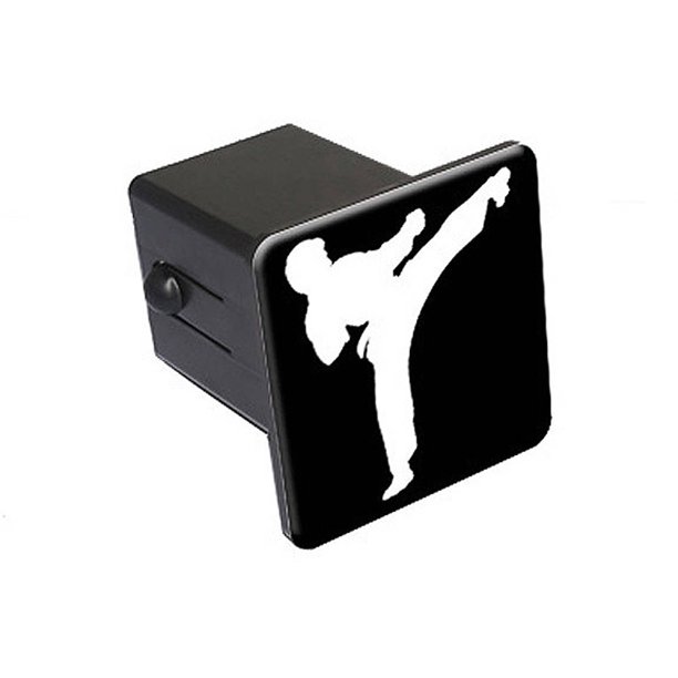 Karate Kick 2" Tow Trailer Hitch Cover Plug Insert