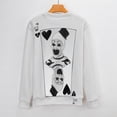 thumbnail image 3 of Terrifier Unisex Sweater Long Sleeve Fall Casual Crewneck Tops Pullover Active Streetwear Fashion Sweatshirt 2XL, 3 of 6