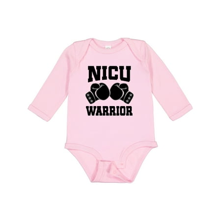 

Inktastic NICU Warrior Baby Boy Gift Baby Boy Long Sleeve Bodysuit