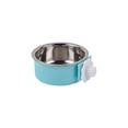 thumbnail image 2 of Hanging Dog Bowl for Crate Kennel, Stainless Steel Pet Water Feeder No-Tip Detachable Food Dish for Small Medium Puppy Cat, Travel Home Use, AKLJWH, 2 of 6