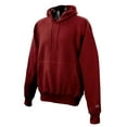 thumbnail image 2 of Champion Mens Reverse Weave Fleece Hoodie, M, Cardinal, 2 of 4