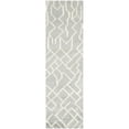 thumbnail image 1 of Safavieh Casablanca Shag 4' X 6' Hand Tufted Rug in Blue and Ivory, 1 of 7
