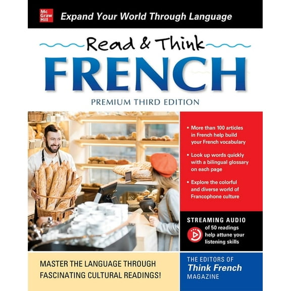 Read & Think French, Premium Third Edition, (Paperback)