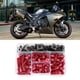 thumbnail image 4 of Tornillos De Motocicleta M6 Perno M6 Arandela 177pcs Tornillos De Motocicleta Kit De Pernos De Carenado Universal M5 M6 Ajuste Para Yamaha SportbikesRed ANGGREK  AE2836, 4 of 8
