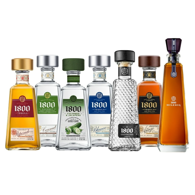 1800® Tequila Blanco, 750 ml Glass Bottle, 40% ABV - Walmart.com 1800® Tequila Blanco, 750 ml Glass Bottle, 40% ABV - Walmart.com