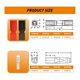 thumbnail image 4 of 60 PCS 15A/30A/45 Amp Power Connectors Assortment Kit, 4 of 5