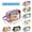 A0:White, variant on Tupukom Purple Pencil Case Large Capacity Pen Pencil Case Multi-Slot Pencil Pouch Bag Sch+ool Supplies Organizer for K+ids Bo+ys Gi+rls