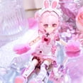 thumbnail image 5 of Anime Style BJD Doll Blind Box, 1 Random Articulated Collectible Figure with Hidden Edition, BJD Mystery Box Surprise Toy Gift for Kids Birthday Party Graduation, 5 of 9