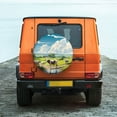 Pofeuu Countryside Farm Cow Print Spare Tire Wheel Cover for Car Truck SUV Camper Universal Fit