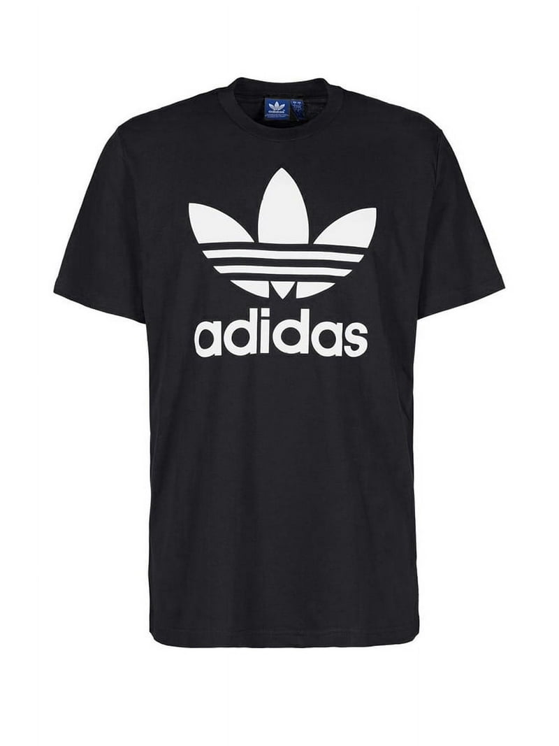 【おすすめTシャツ】adidas originals Arm Logo Black T-shirt Adidas Men's Athletic T-Shirt with Trefoil Logo, Short