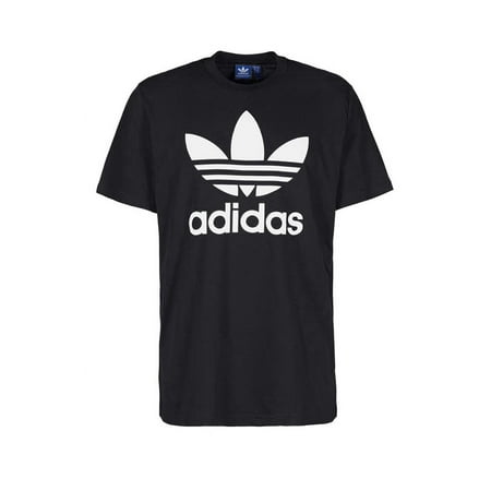 Adidas Men's T-Shirt Trefoil Logo Graphic Athletic Short Sleeve Shirt Black XL