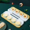 thumbnail image 4 of Kilougeis Dumpling Skin Artifact DIY Dumpling Maker 2 in 1 Portable Dumpling Wrappers Maker and Press Dumpling Skin Machine Multifunction DIY Manual Dumpling Press Molds Clearance, 4 of 6
