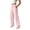 Pink, variant on Dxzfnsa Women's Wide Leg Sweatpants Casual Solid Color Straight Leg Sweat Pants Womens Soft Drawstring Elastic Pants with Pockets