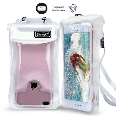 Waterproof Camera Pouch - Waterproof Case,Floatable IPX8 Waterproof Phone Pouch Underwater Dry Bag for iPhone Xs Max/XS/XR/X/8/8P, Galaxy S9/S9P/, Google Pixel/HTC/Huawei, I0004