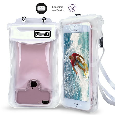 Waterproof Case,Floatable IPX8 Waterproof Phone Pouch Underwater Dry Bag for iPhone Xs Max/XS/XR/X/8/8P, Galaxy S9/S9P/, Google Pixel/HTC/Huawei, (Best Waterproof Phone Bag)