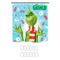 thumbnail image 2 of Christmas Decorations  Decorations Funny Non Slip Toilet Polyester Cover Mat Set Bathroom Shower Curtain, 2 of 3