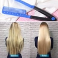 thumbnail image 4 of Peine de hierro lat, peine alisador, cepillo para el pelo de salón, peines, peinado de peluquería, 4 of 5