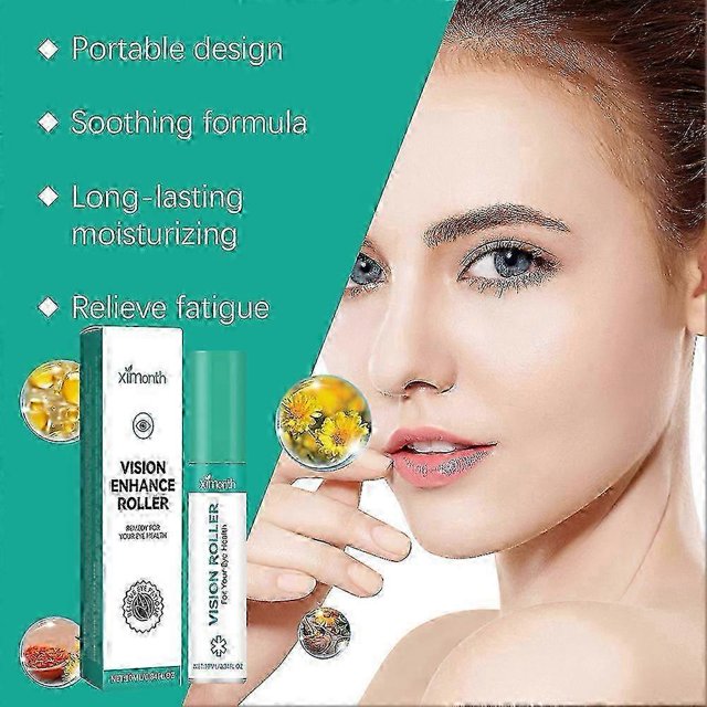 1-3Pcs Vision Enhancer Eye Roller Massage Relieves Eye Strain and Improves Vision Eye Care Roller 2025 Hot A