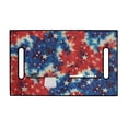thumbnail image 2 of Whosucclay Tie-Dye American Flag Star Pattern with 4 Pockets Golf Cart Seat Cover with 4 Front Pockets for Yamaha Club Car EZGO Icon, Anti‑Wear Golf Cart Accessories, 2 of 7