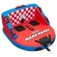 thumbnail image 1 of VEVOR Towable Tubes for Boating, 2-Rider Inflatable Towable Tube for Boat to Pull, 340 lbs Capacity Water Sports Boating Tubes - with Full Nylon Cover, Dual Tow Points, Safety Valve & Padded Handles, 1 of 9