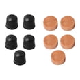 thumbnail image 2 of Bunblic 5Pcs Trombone Spit Valve Cork with Cork Pad Replacement Part Repairing Saxophone Cork Pads Trumpet Corks for Saxophone Cornet, 2 of 8
