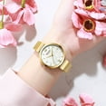 thumbnail image 3 of Gold Wristwatch Mesh Ladies Watches Luxury Brand CURREN Elegant Simple Quartz Watch Women's Bracelet Clock Female Reloj mujer, 3 of 6
