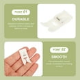 thumbnail image 1 of OULII 10Pcs Plastic Steel Sewing Foot Set For Household Sewers Lightweight Fabric Projects, 1 of 8