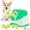 Grass green, variant on Automatic Dog Ball Launcher Toy, Interactive Tennis Ball Thrower For Dogs With 3 Distance Settings, Indoor/Outdoor Fun, Includes 3 Balls, For Energetic Dogs,orange