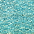 thumbnail image 1 of Ahgly Company Indoor Square Abstract Aquamarine Green Abstract Area Rugs, 6' Square, 1 of 6