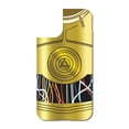 thumbnail image 3 of DistinctInk Custom SKIN / DECAL compatible with OtterBox Defender for iPhone 11 Pro MAX (6.5" Screen) - C3PO-inspired gold with wires, 3 of 5
