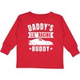 thumbnail image 3 of Inktastic Daddys Lil Racing Buddy Boys or Girls Long Sleeve Toddler T-Shirt, 3 of 5