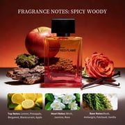 YCZ Love's Red Flame Men's Cologne, Passionate Vanilla & Musk Eau De Parfum, Warm & Spicy Fragrance for Date Night, 1.7 fl oz