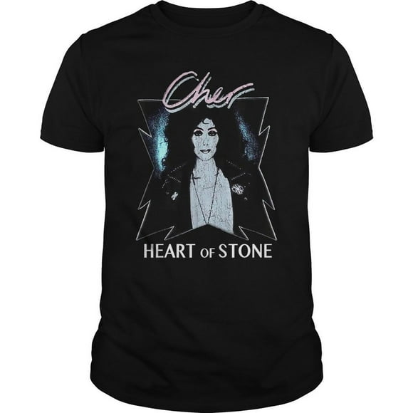 Cher T-Shirt en Coton pour Adulte Cœur de Pierre