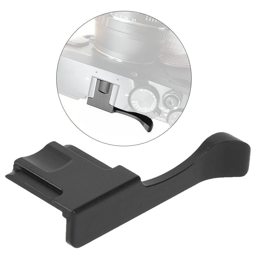 Camera Thumb,Metal Thumbs Up Grip Hot Shoe Cover for Fuji X-E2S/E2/E1 X-A3/2/1/X-Pro2/1 X-M1 Camera Better Balance and Grip Convenience Black 