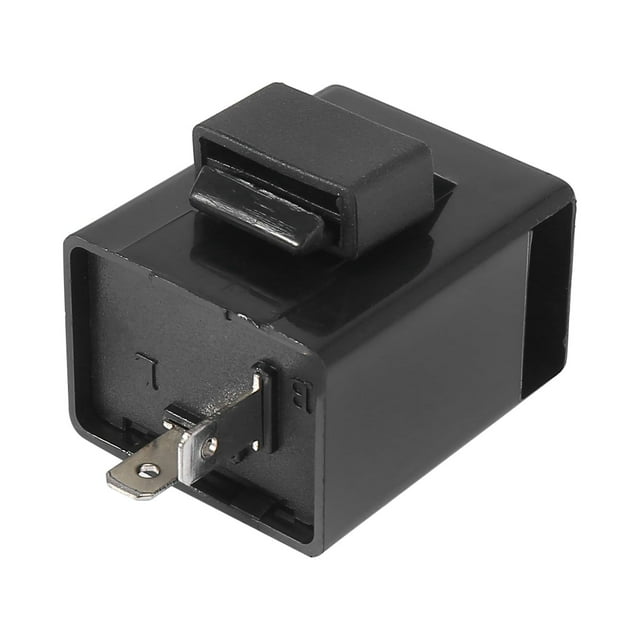 6V-12V 2 Pines Patillas Relé de Intermitente Luz Indicador para Motocicleta 34mm x 25mm x 42mm