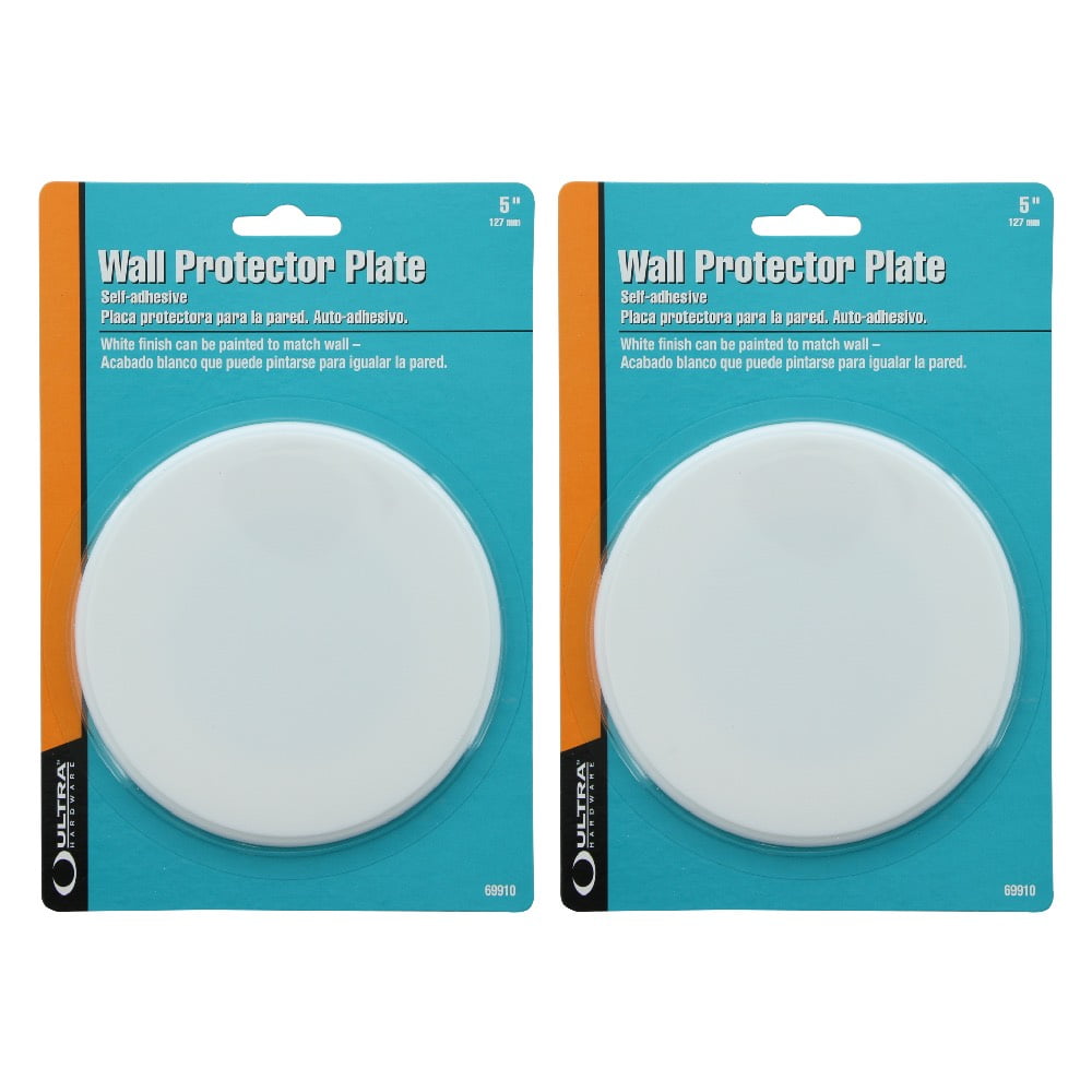Wall Protector Door Stopper 5 inch Round Adhesive Ultra Hardware