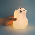 thumbnail image 4 of Luz nocturna para niños osito, luz de silicona para jardín de infantes para bebés, 4 of 4