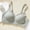 #206-Green, variant on Women's Solid Color Wire-Free Push-Up Bra with Molded Cups, Back Closure and Adjustable Straps, Breathable for Daily Wear