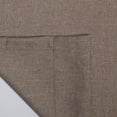 thumbnail image 2 of Lanco Walter Room Darkening Window Curtain Panel with Grommet Top, Brown, 54 x 84", 2 of 2