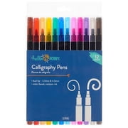 Hello Hobby Multicolor Calligraphy Marker Set, 12 Count Adult