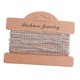 thumbnail image 3 of Paquete de 2-6 cadenas de eslabones trenzados, joyería artesanal, llavero, pendientes, cadena de Cable curvada 5 piezas, 3 of 10