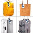 thumbnail image 5 of Flag Of Finland Luggage Identifier Name Tag For Backpacks Suitcases Bags Baggage, 5 of 6