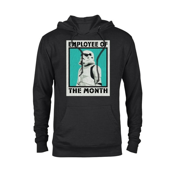 Star Wars Stormtrooper Employee of The Month - Pullover Hoodie for Adults- Customized-Black