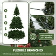 thumbnail image 6 of Uforic 6ft Spruce Artificial Christmas Tree with 880 Branch Tips & Foldable Base, Green, 6 of 9