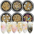thumbnail image 5 of 2DXuixsh Nail Charms and Gems Nails Art Studs Nail Rhinestones Star Moon Jewelry Nail Sequin Jewelry Metal Star Cutout Moon Rhinestone Mix Nails Art Supplies B, 5 of 9