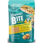 Gargeer Leopard Gecko Food 3oz. Complete Gel Diet for Both Juveniles and Adults. Proudly Made in The USA, Using Premium Ingredients, Fortified Gourmet Formula. Enjoy!!!
